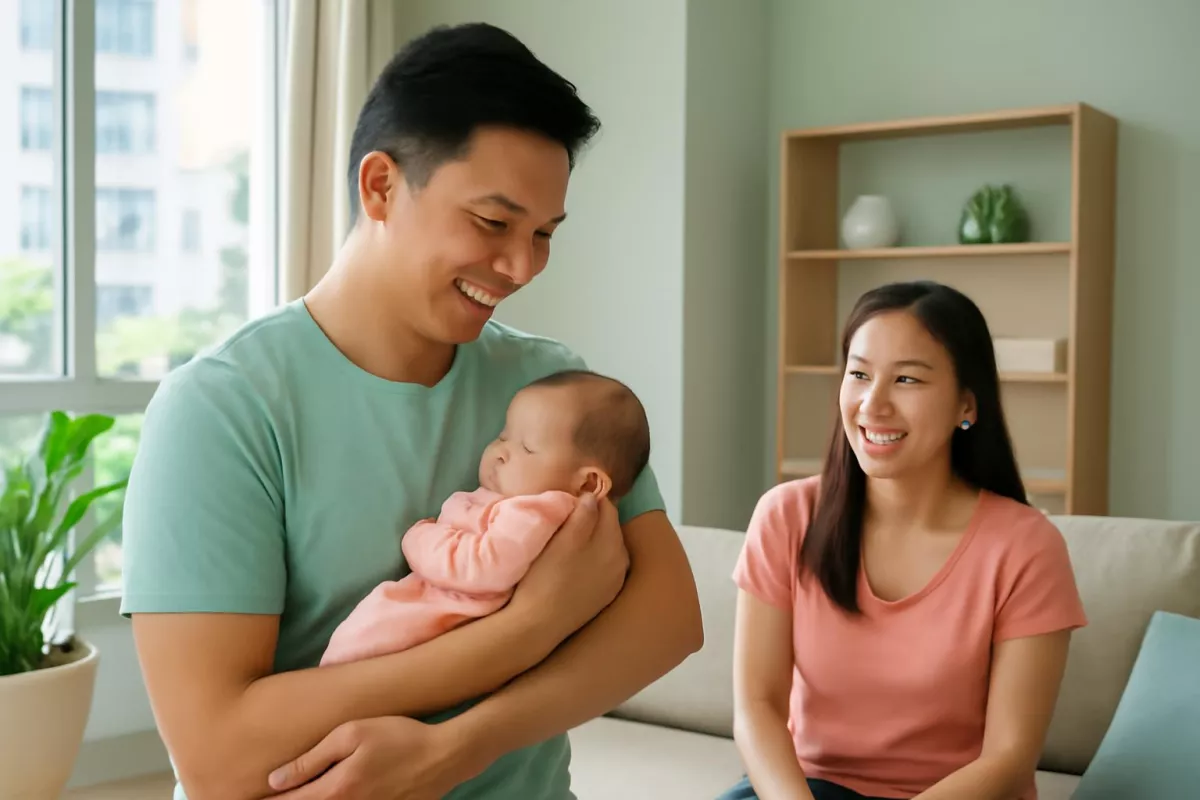 Thai sản 2026: mẹ nghỉ 6 hay 7 tháng, cha nghỉ mấy ngày, cách tính tiền từng khoản